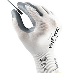 Găng tay bảo hộ đa dụng Ansell HyFlex 11-800 có lớp phủ giúp cải thiện độ bám trong môi trường khô và hơi dầu