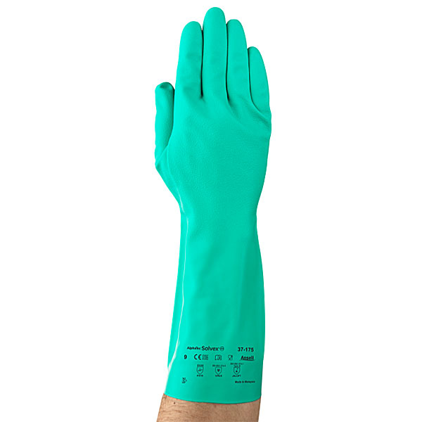 Găng tay chống hoá chất AlphaTec® Solvex® 37-175 sản xuất hoàn toàn từ Nitrile