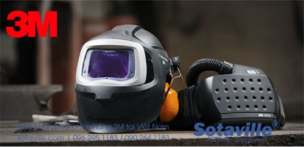 Hệ thống mặt nạ hàn và bộ lọc bụi, khói hàn 37-1101-10SW ADFLO 9100 MP