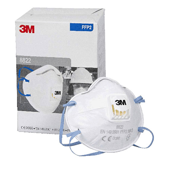 Khẩu Trang 3M™ 8822 Hộp 10 Cái