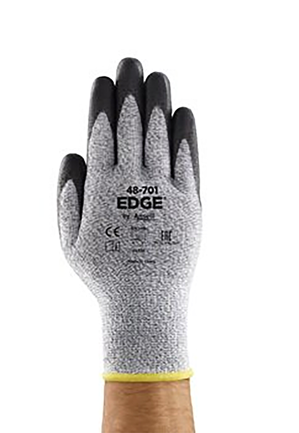 Găng tay chống cắt Ansell Edge 48-701 được cấu tạo từ sợi HPPE High Performance PolyEthylene