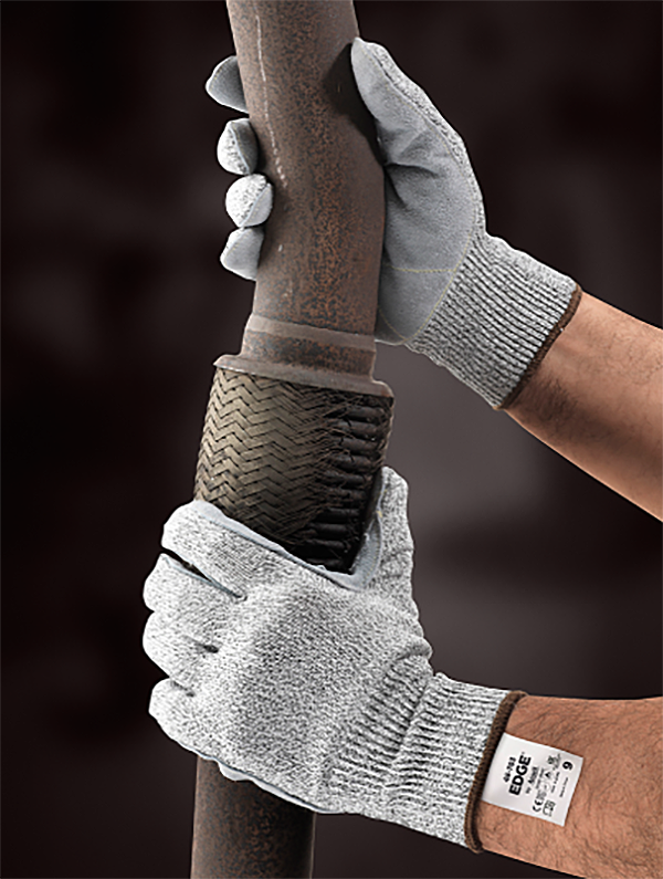 Găng tay chống cắt Ansell Edge 48-703 độ bám tốt trong môi trường khô và hơi dầu