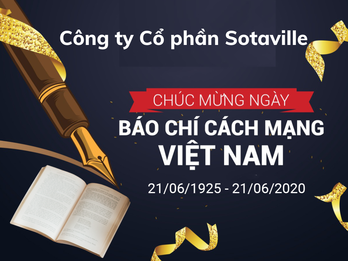   Sotaville chúc mừng ngày Báo chí Cách mạng Việt Nam 21/6