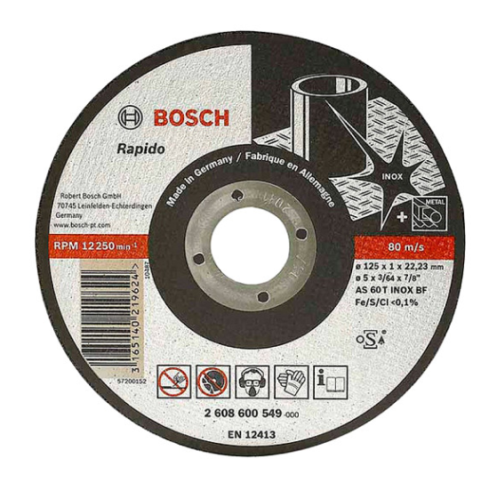 đá cắt Bosch 125x22.2